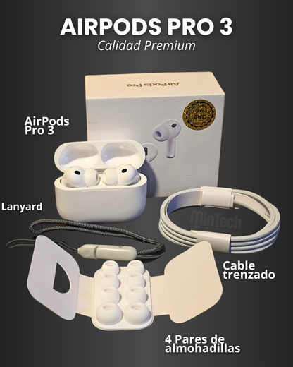 AIRPODS PRO 3 CALIDAD PREMIUM
